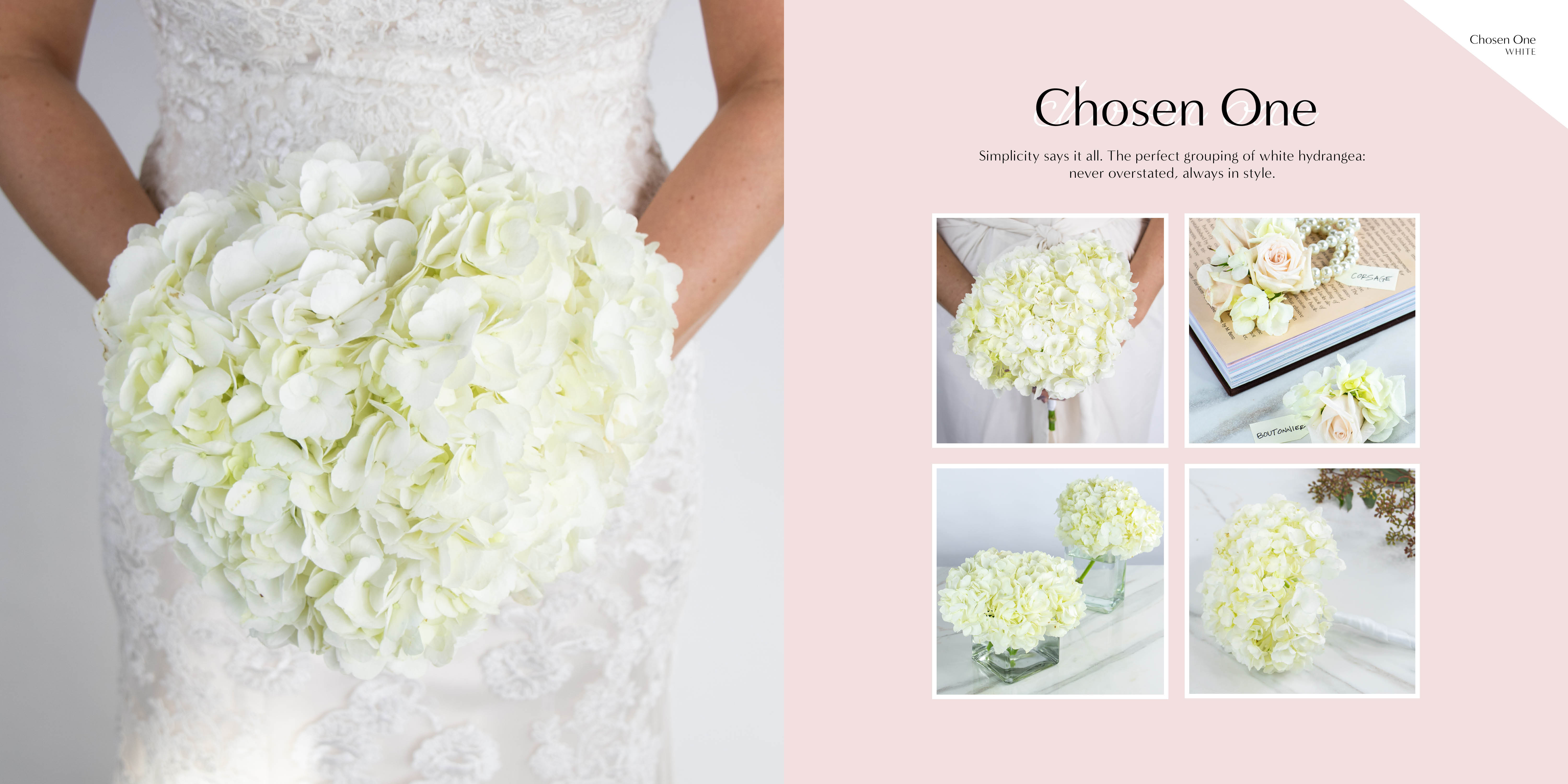 Hydrangea Collection Weddings by Bentley Florist Burton MI